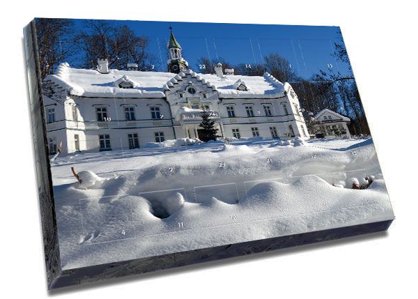 Schloss Buchenau - das Kalendermotiv 2021 der Bayerwaldpraline